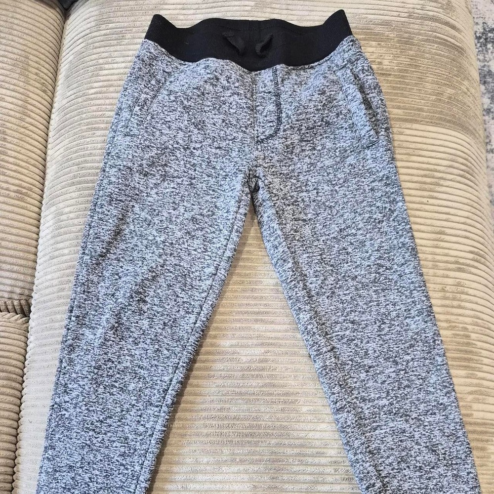 Southpole Marl Gray Knit Joggers Sweatpants Kids Size S (8) Y2K
